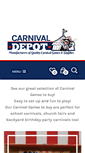 Mobile Screenshot of carnivaldepot.com
